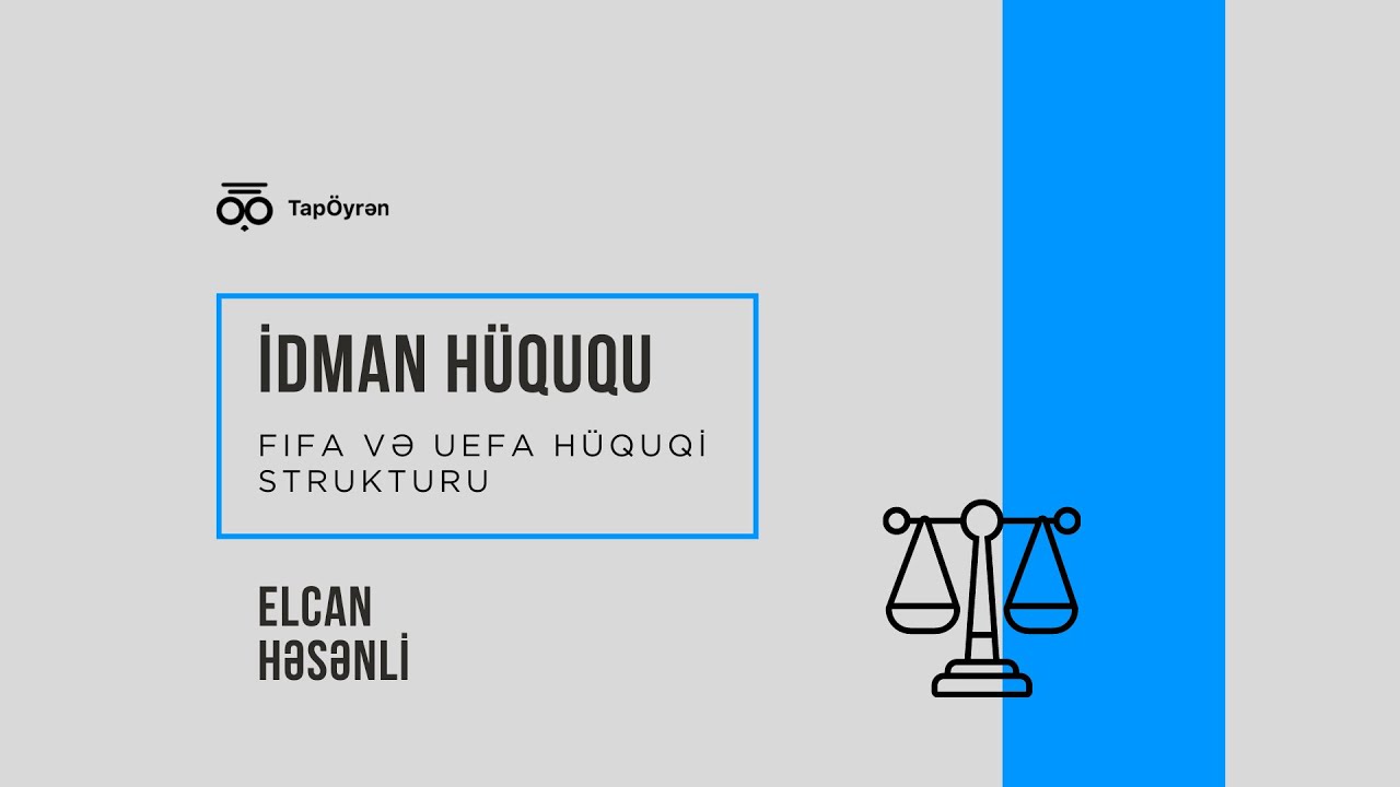İdman hüququ | FIFA və UEFA hüquqi strukturu
