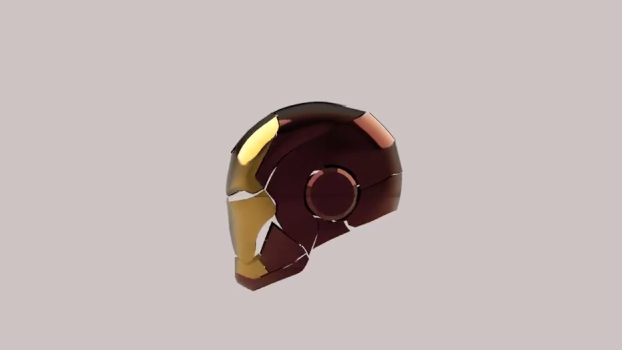 Iron man helmet - 360 degree