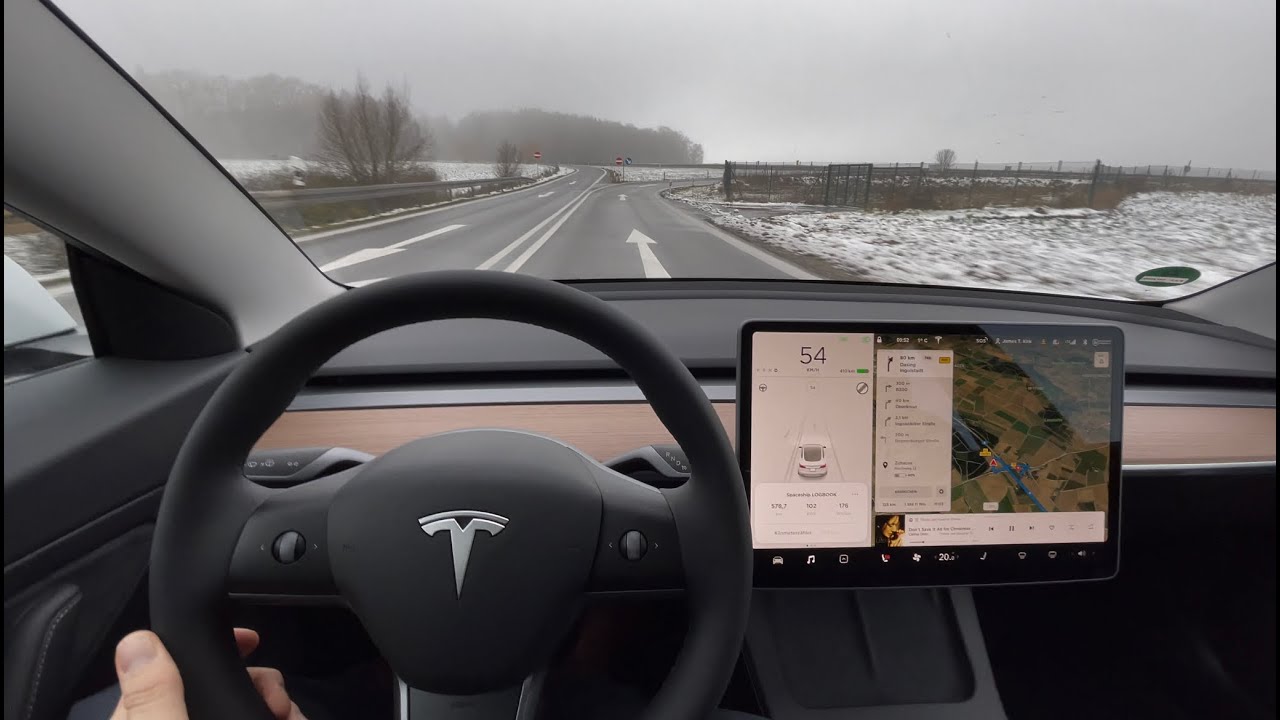 Das Neue TESLA Model 3 LR (2021) - Fahreindrücke, Reichweite, Verbrauch !