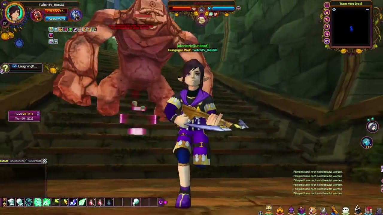Fiesta Online: Schnell leveln bis Level 60! Server Khazul - Leveln lassen? Questdialoge überspringen