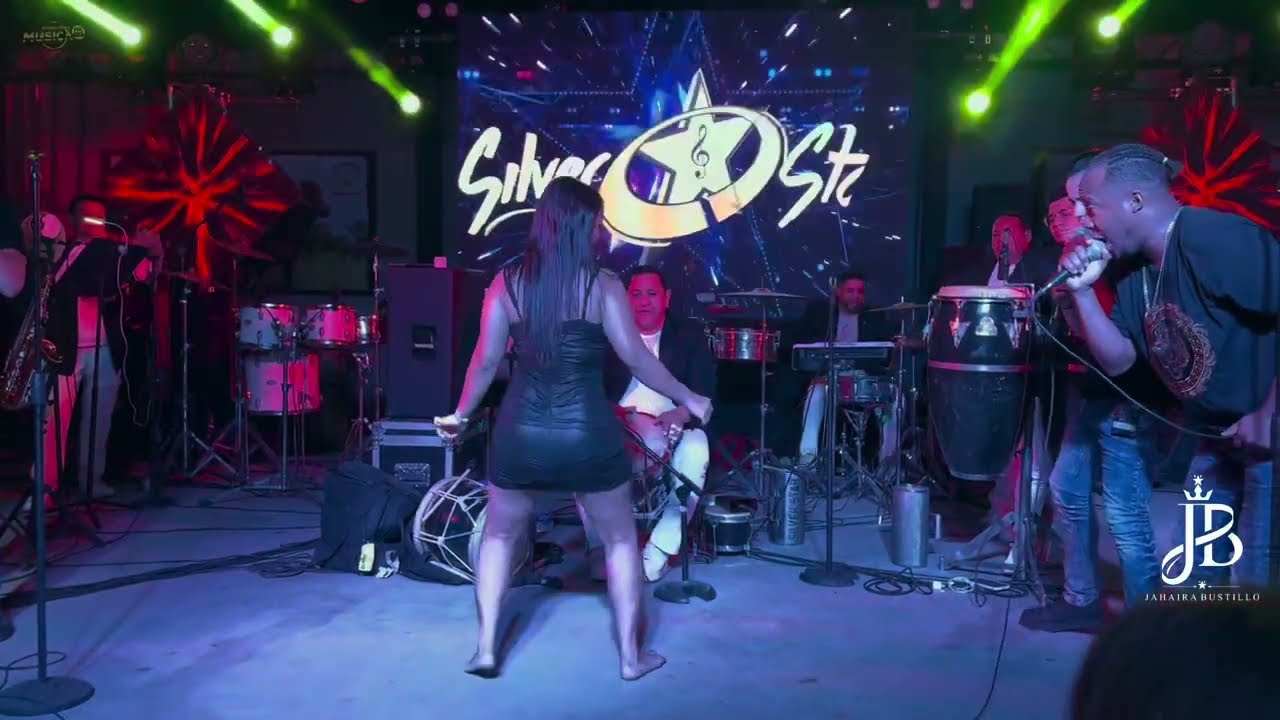 Bailando RITMO PUNTA publico - Los Silver Star de #honduras