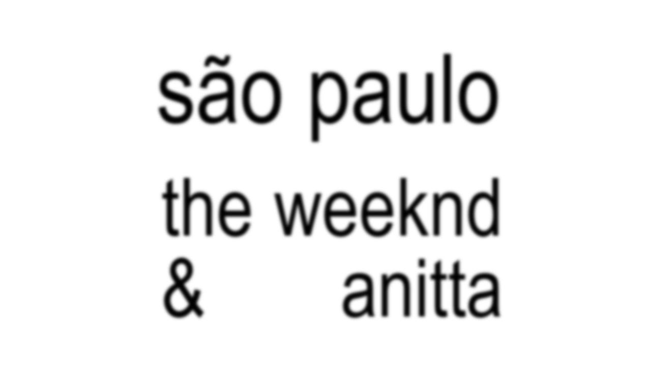 (VIETSUB) São Paulo - The Weeknd & Anitta (Lyrics Vietsub Video)