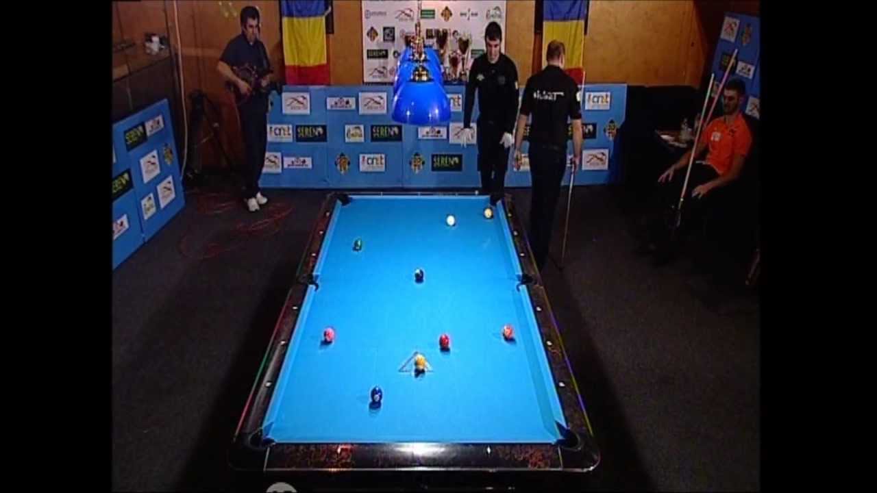 Ovidiu Cristea vs Zoltan Kercso-Finala Campionatului National de Biliard Bila 9-2012