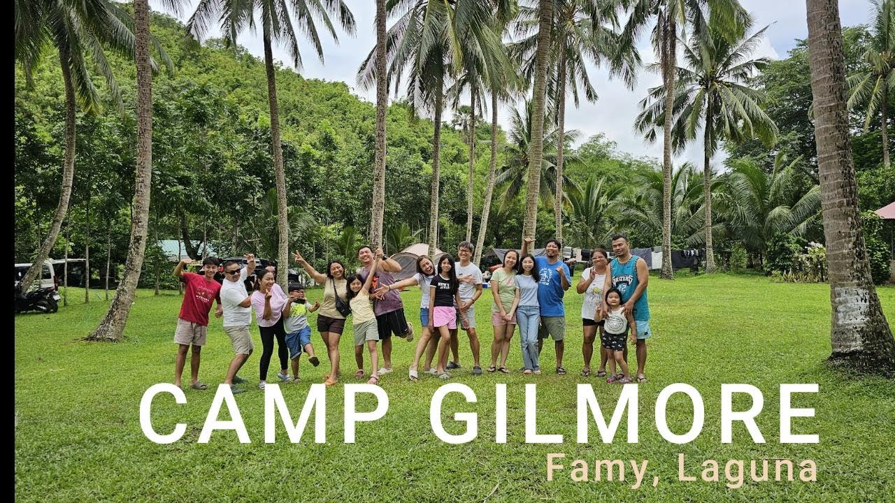 Camping at Camp Gilmore Famy, Laguna
