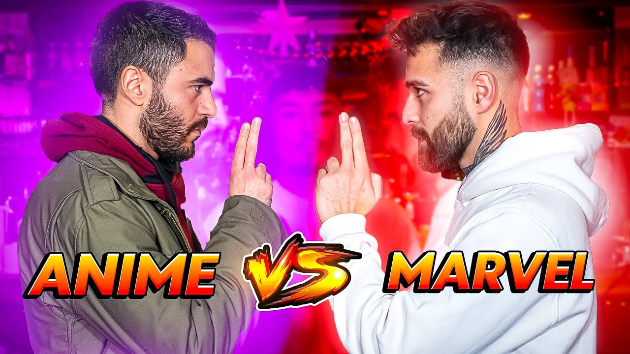 ANIME vs MARVEL (KRANKES RAPBATTLE) Big Difference 🔥