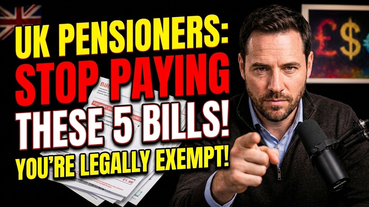 UK Pensioners STOP Paying These 5 Bills &mdash; You're Legally Exempt And Most Don't Know It