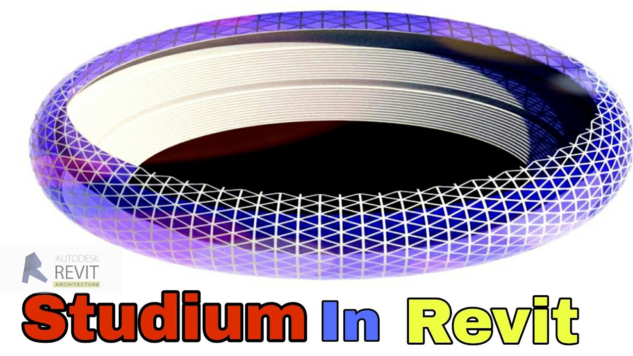 How to model Stadium in Revit