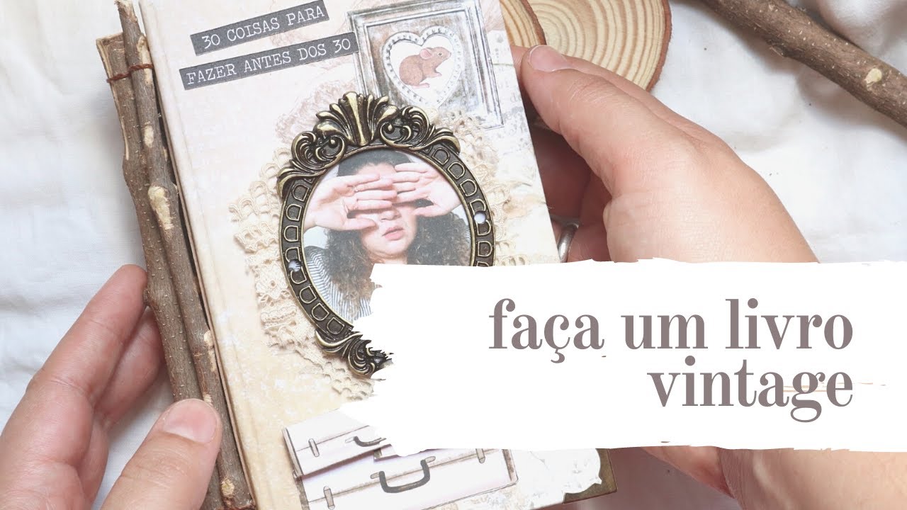 FAÇA UM LIVRO DE MEMÓRIAS DO ZERO - JUNK JOURNAL