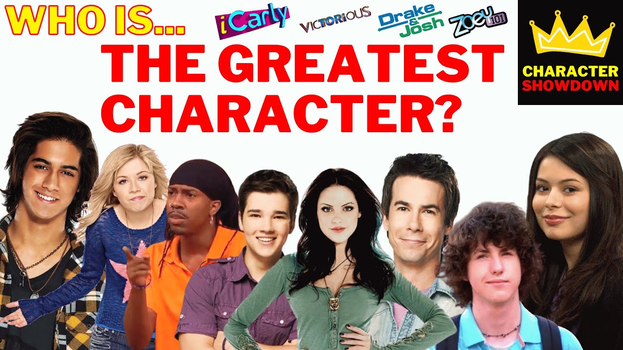 64 iCarly, Victorious, Zoey 101 Characters Down To One | Character Showdown Finale