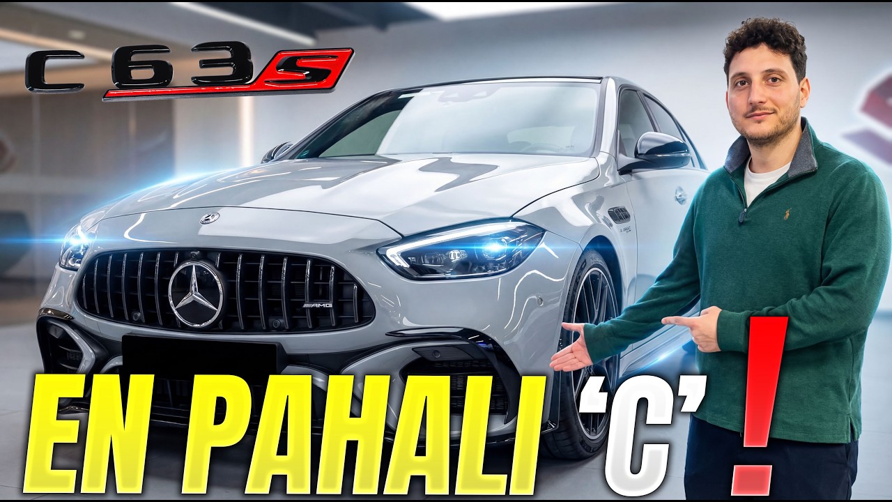 EN PAHALI C ! MERCEDES C63 S TANITIMI | SAN VLOG 6