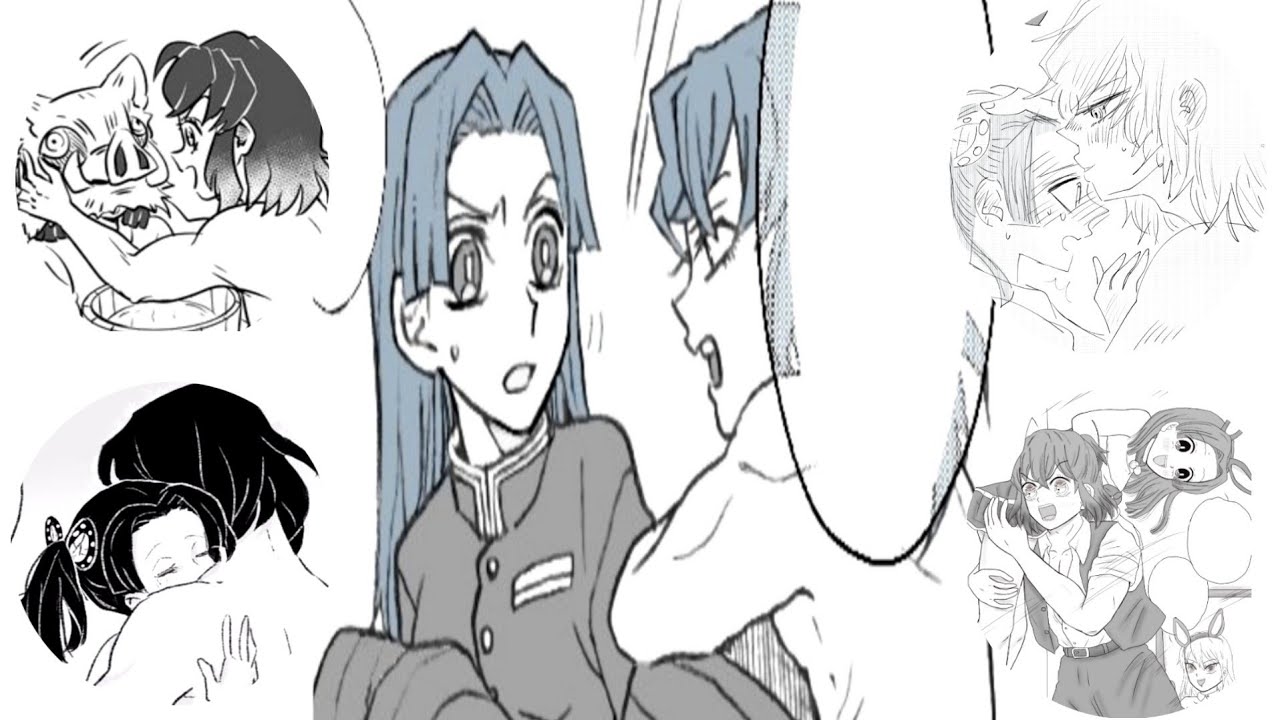 Aoi x Inosuke | Cómics Dubs Compilación #6