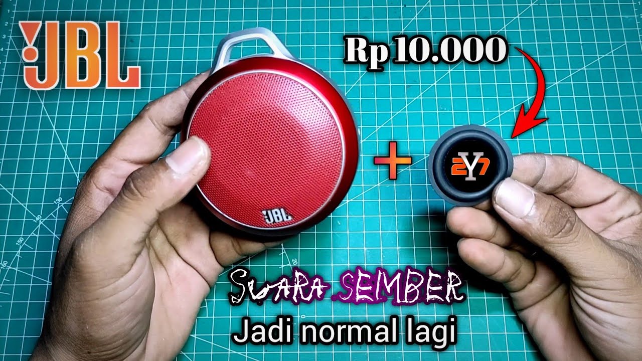 Cuma modal 10 ribu rupiah || How to replace speaker rubber JBL Micro Wireless ||