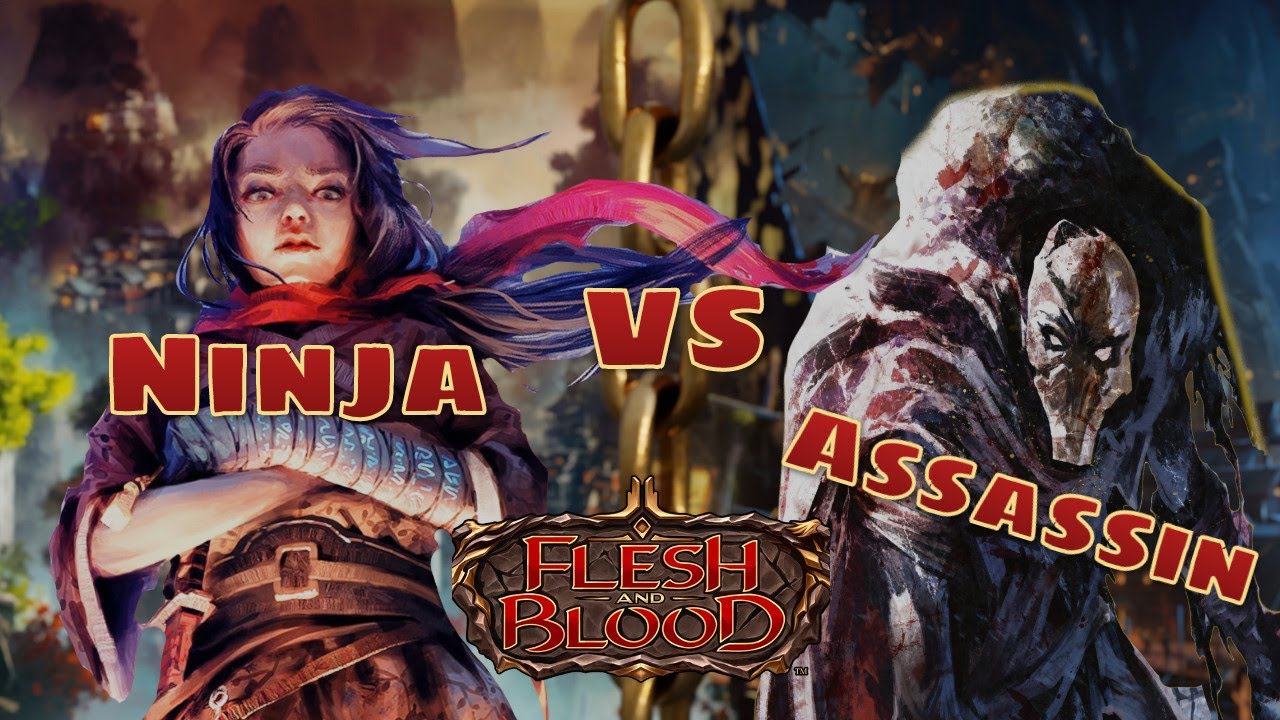 Ninja VS Assassin Blitz. Outsiders Flesh and Blood TCG