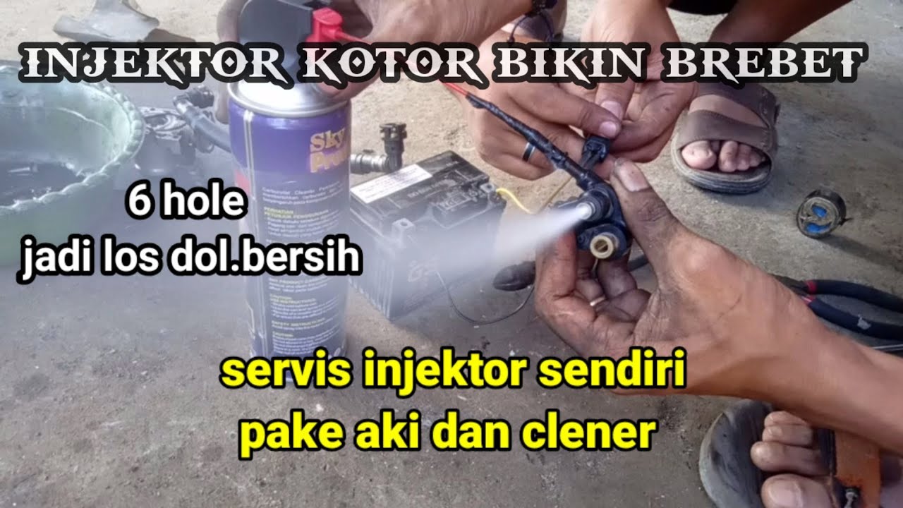Cara service injektor yang kotor/tersumbat. ||Verza (DWC-RELEASE)