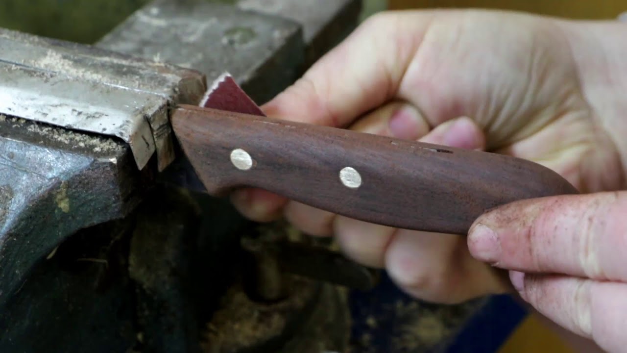 How to restore a knife handle