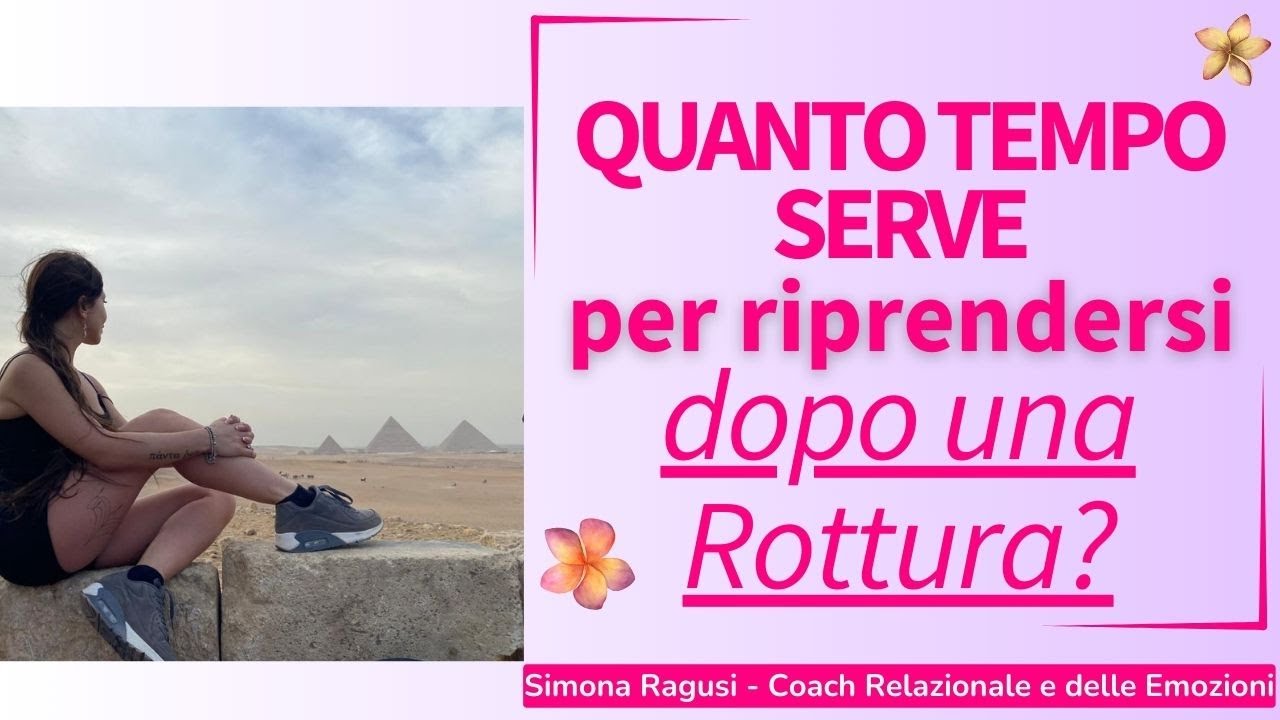 Quanto tempo ci vuole a guarire dopo una Rottura?