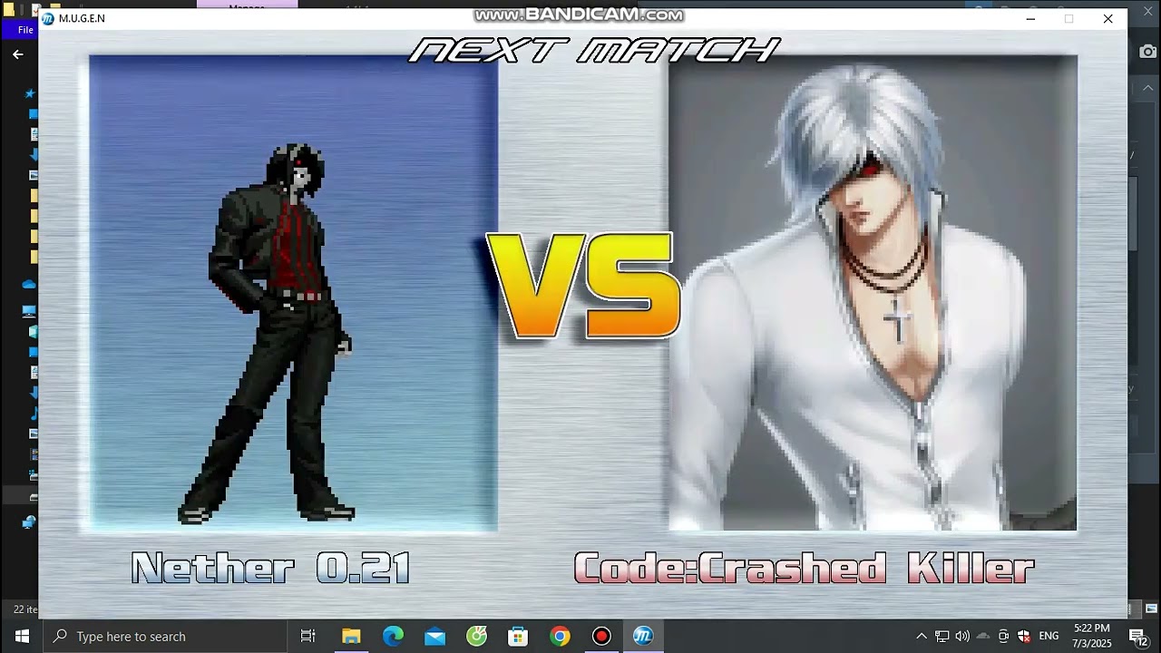 Code Crashed Killer Lv4 SN Vs Nether 0 21 Catastrophe Mode Request Match @rhapsochopathicBoth Side