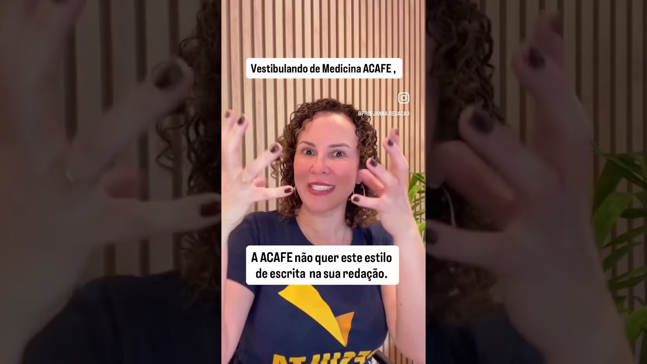 Reda&ccedil;&atilde;o ACAFE #acafe #medicina #profjanna #crmacafe #prevestibularacafe