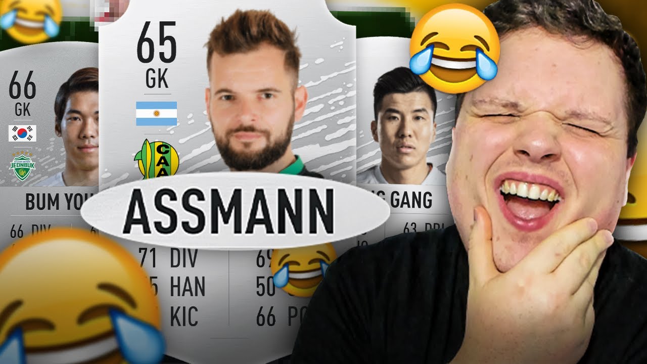 The FUNNIEST NAMES on FIFA 20...