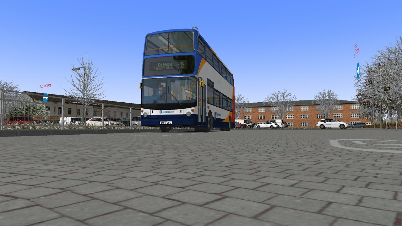 OMSI 2 - LINCOLNSHIRE V2.1 - 95 GAINSBOROUGH TO RETFORD - ADL ALX400