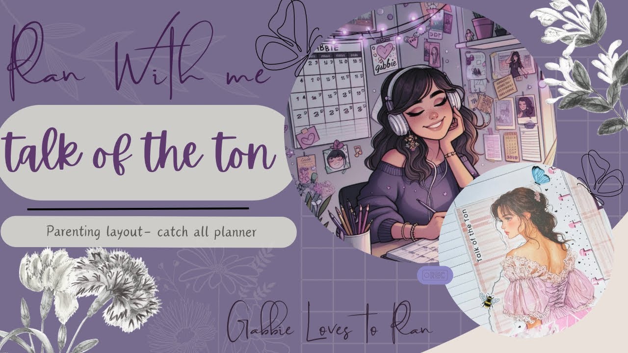 The talk of the ton - Plan with me - Catchall Planner 