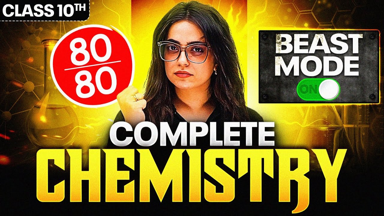 Score 80/80: CRISP CHEMISTRY One Shot || Class 10th || PhysicsWallah