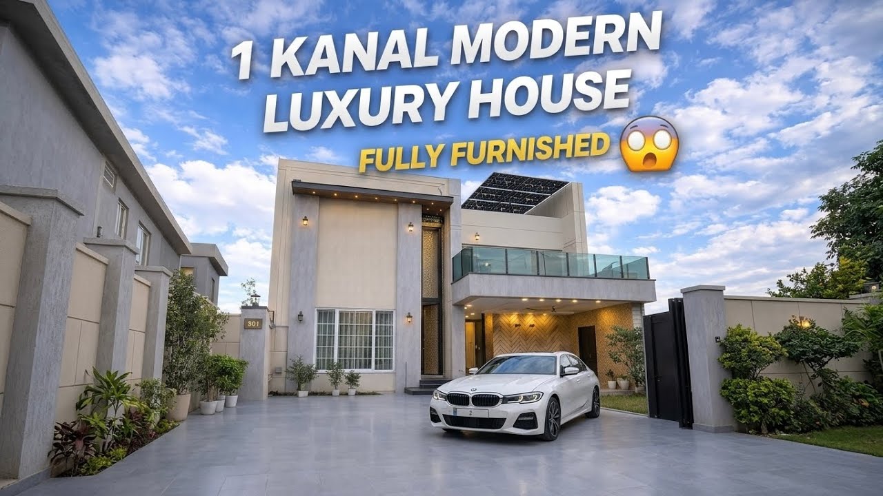 1 Kanal Luxury Furnished House Islamabad | for sale in Bahria Town Phase 1-6 | with solar