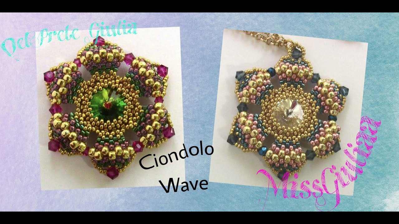 ❤ DIY Tutorial Ciondolo Wave ❤