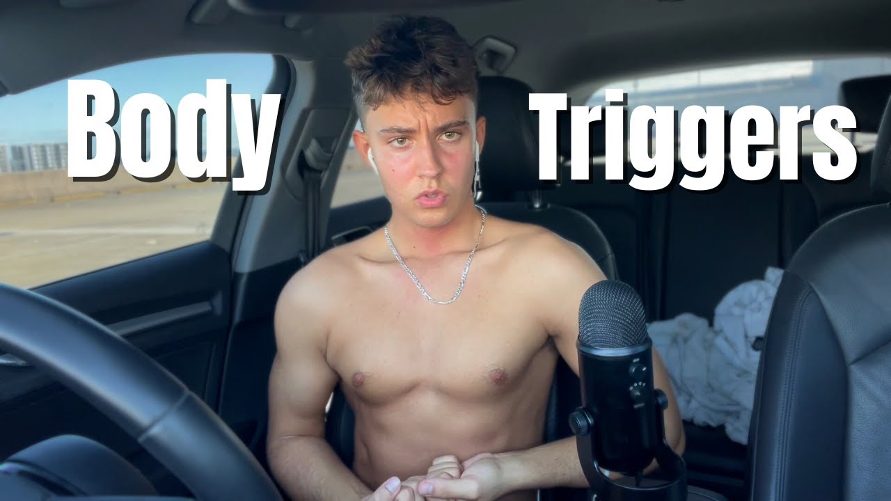 ASMR | Fast Aggressive Body Triggers Pt. 1 (collarbone tapping, mouth sounds, jewellery sounds)