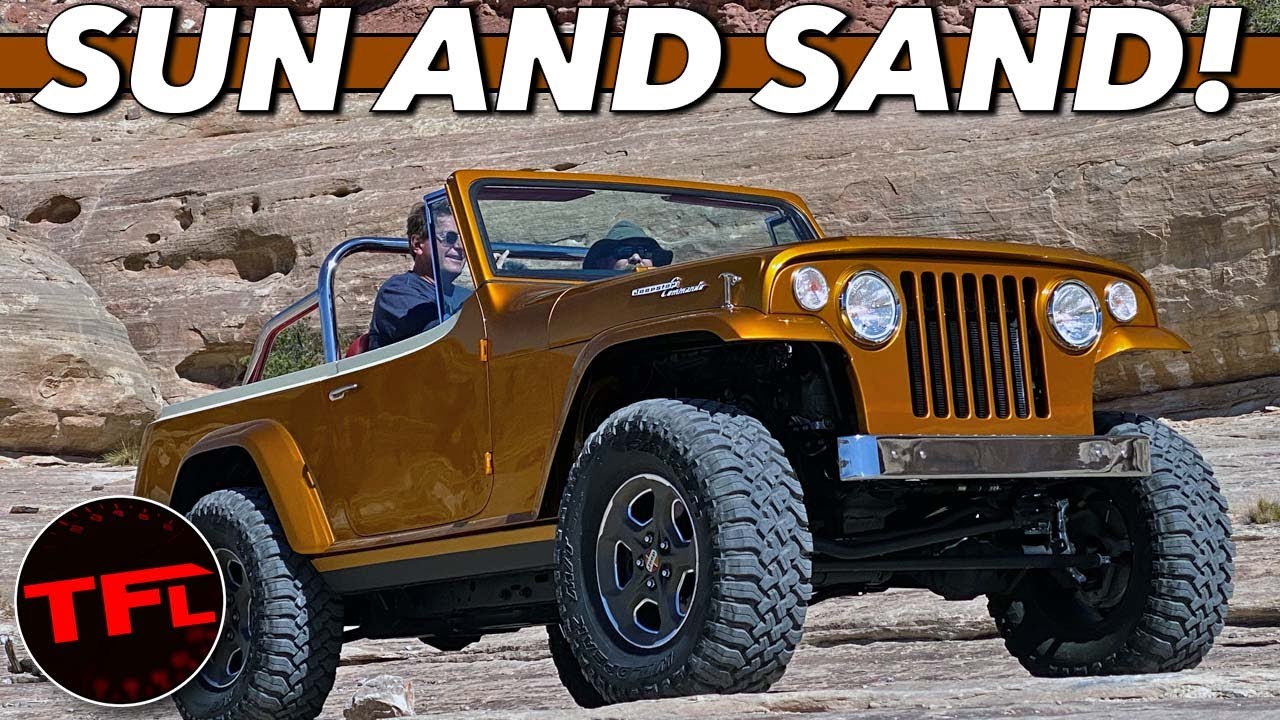 This 1968 Jeepster Commando Is Secretly A Brand New Turbo Wrangler With 340 Horsepower!