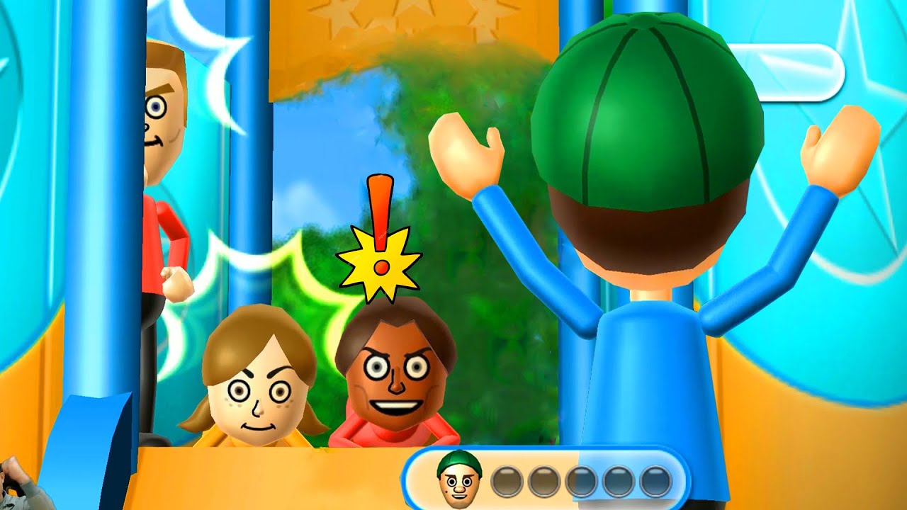 Wii Party Minigames - Hide And Peak Special 12 Rounds