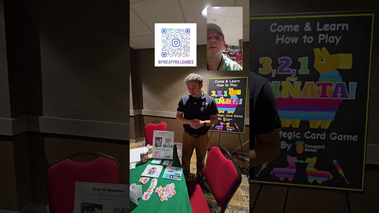 Pineappbill Games is at RAGECON! #conlife  #popculturekaboom #games  #pineappbillgames #cardgames