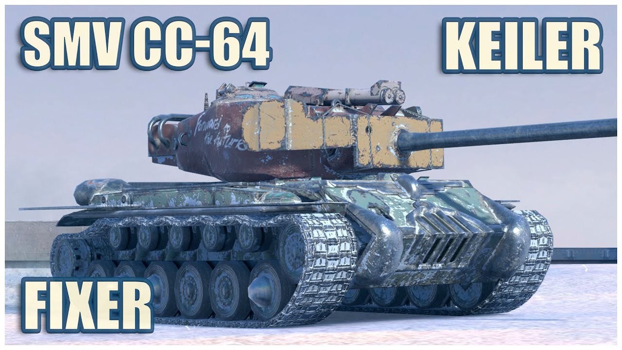 Fixer, Keiler & SMV CC-64 • WoT Blitz Gameplay