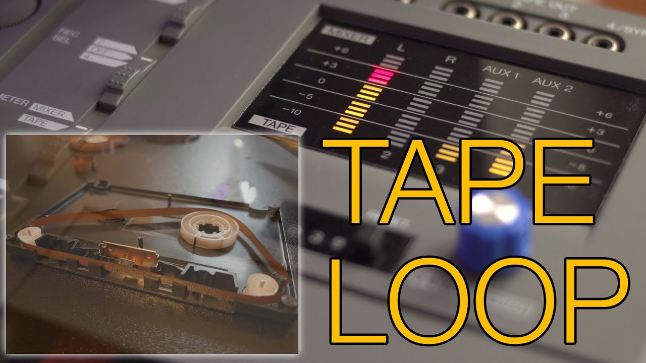 Tape Loop Ambient Music: Chilled Ambient on a FOSTEX XR-5