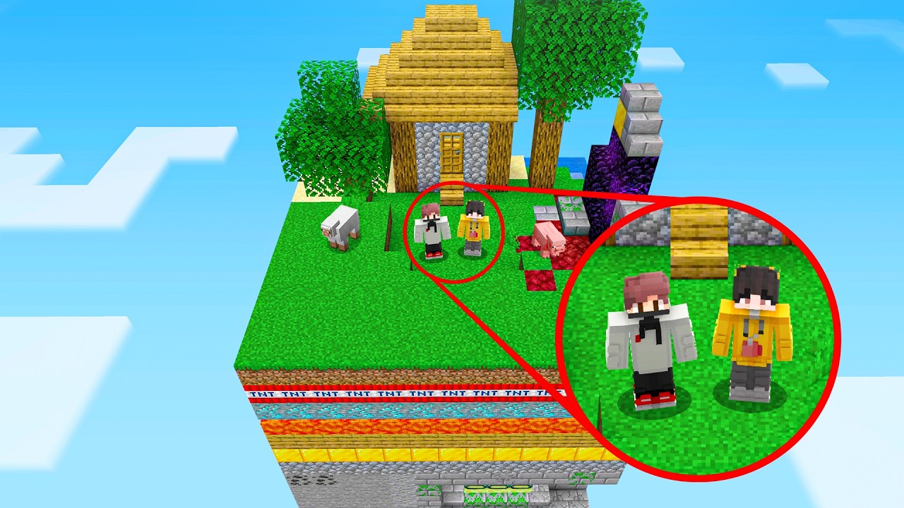 Minecraft pero es UN SOLO CHUNK