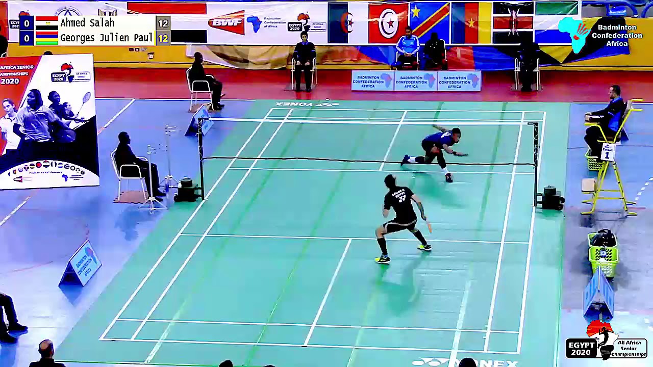 Throwback to All Africa Men's Team Event 2020 - SF - Egypt (Ahmed Salah) vs Mauritius (Julien Paul)
