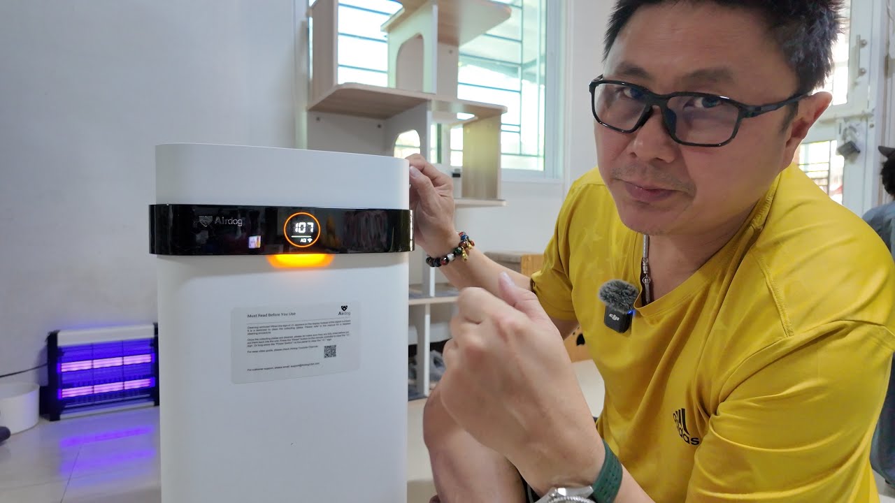 AirDog หมาเฝ้าอากาศ เครื่องฟอกอากาศที่ไม่ต้องเปลี่ยนไส้กรอง