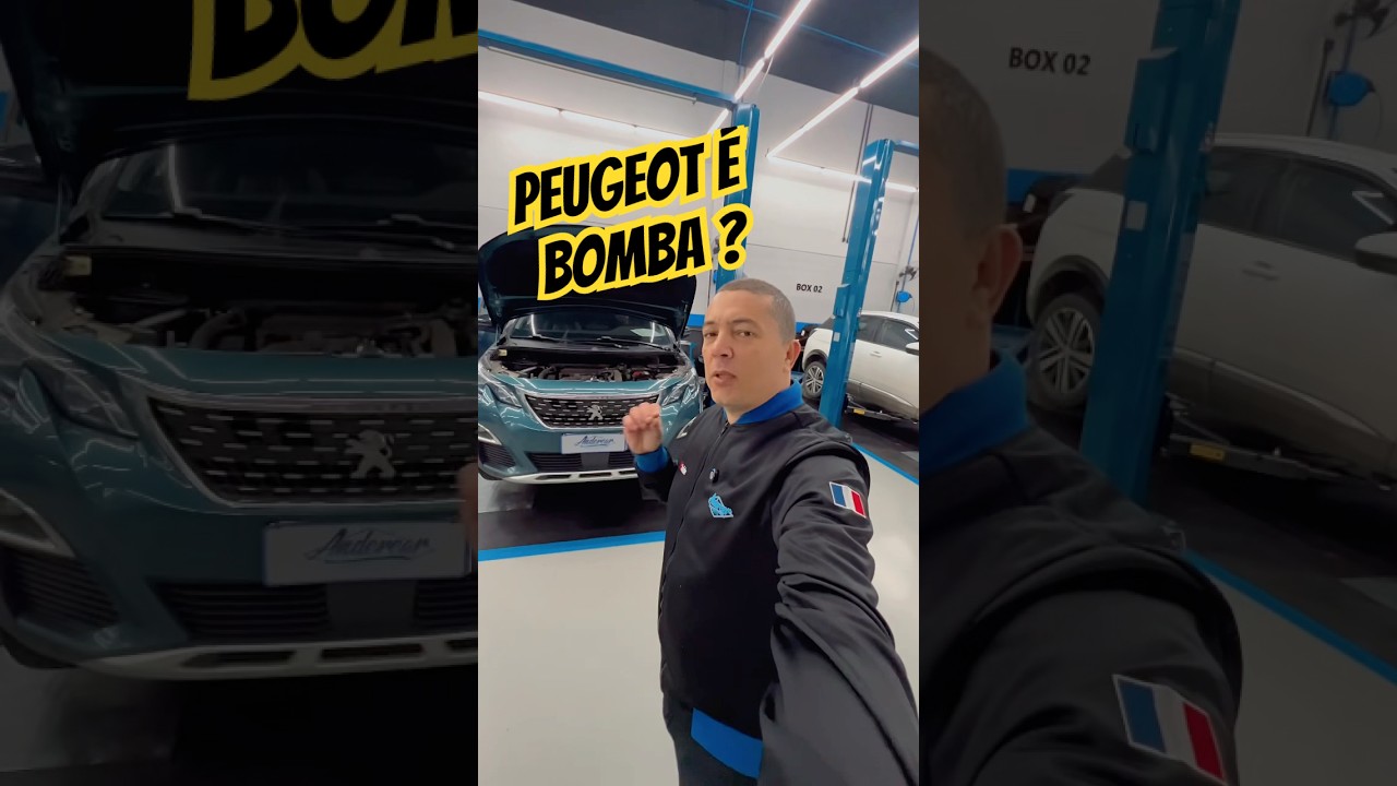 Peugeot &eacute; bomba &eacute; oque eu mais escuto e vejo falar na internet #andercarservice #oficina #peugeot