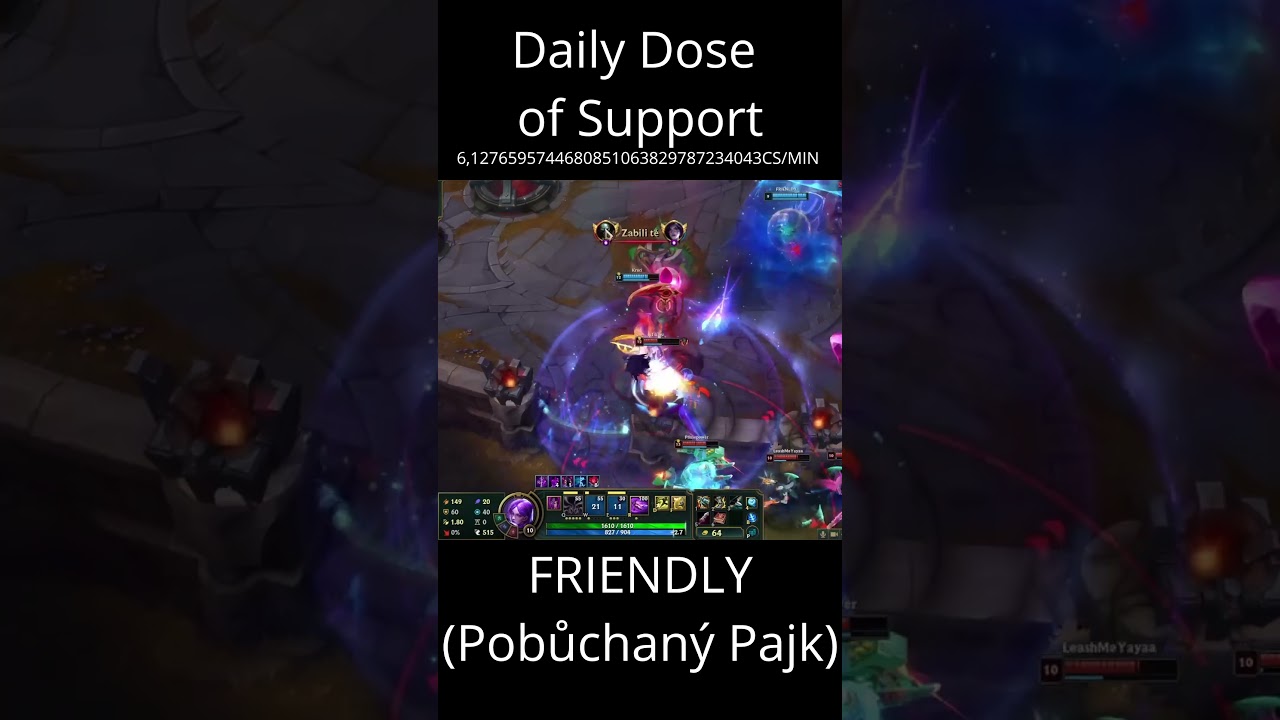 Daily Dose of Support 22#leagueoflegends #kaisa #lolko #tierlist #support #funny #memes  #outplayed