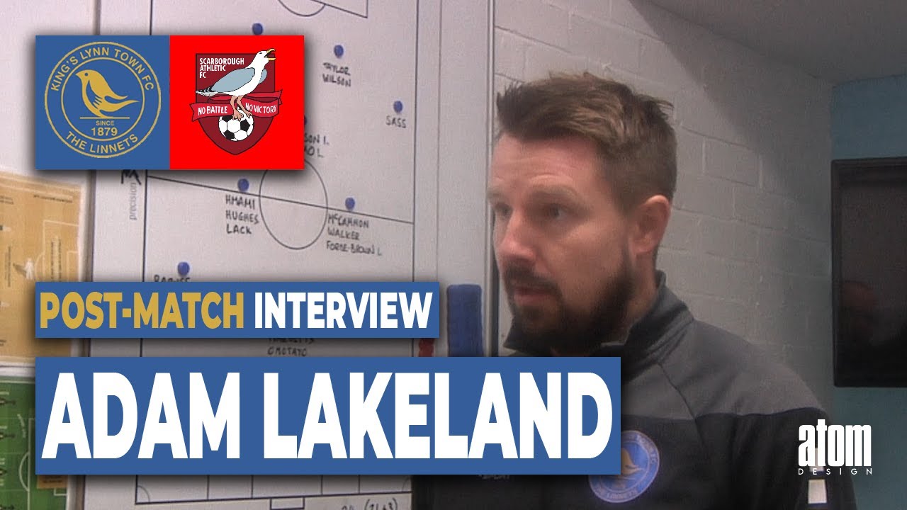 INTERVIEW: Adam Lakeland post-Scarborough (H)