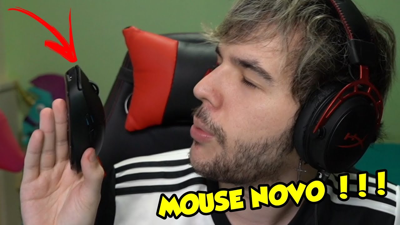 MEU NOVO MOUSE !!! (estamos numa simulação!)