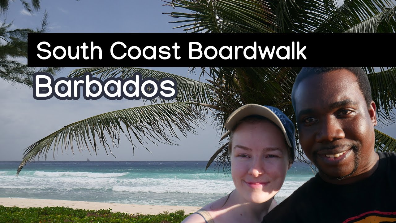 Barbados' South Coast's Boardwalk | Walking in Barbados | Wine & Rum