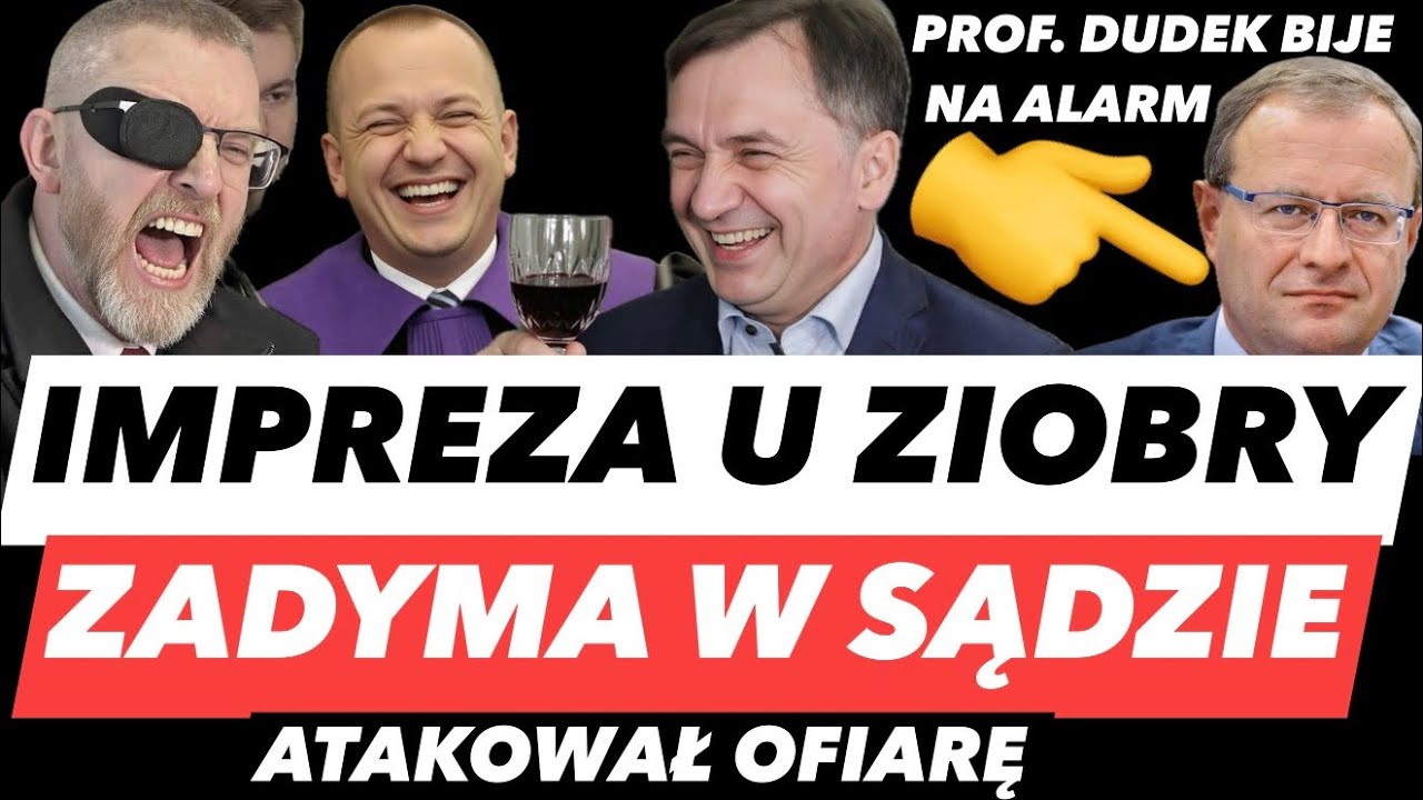 IMPREZA U ZIOBRY❗️Neosędzia w Budapeszcie | Braun ATAKUJE w sądzie | Prof. Dudek uderza w PiS