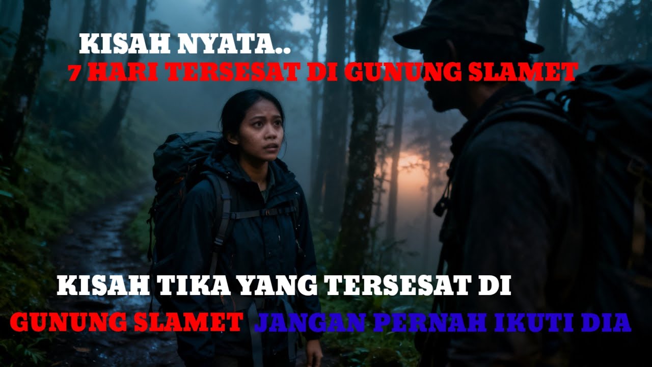 KISAH NYATA❗,JANGAN IKUTI DIA.. PENGAKUAN TIKA SETELAH 7 HARI TERSESAT DI GUNUNG SLAMET