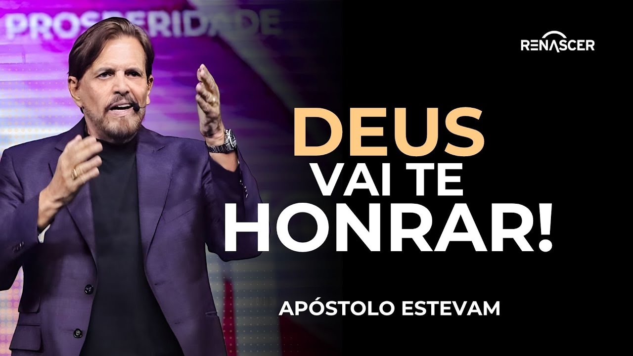 O QUE ERA PARA TE ENVERGONHAR VAI TE EXALTAR! | AP&Oacute;STOLO ESTEVAM HERNANDES