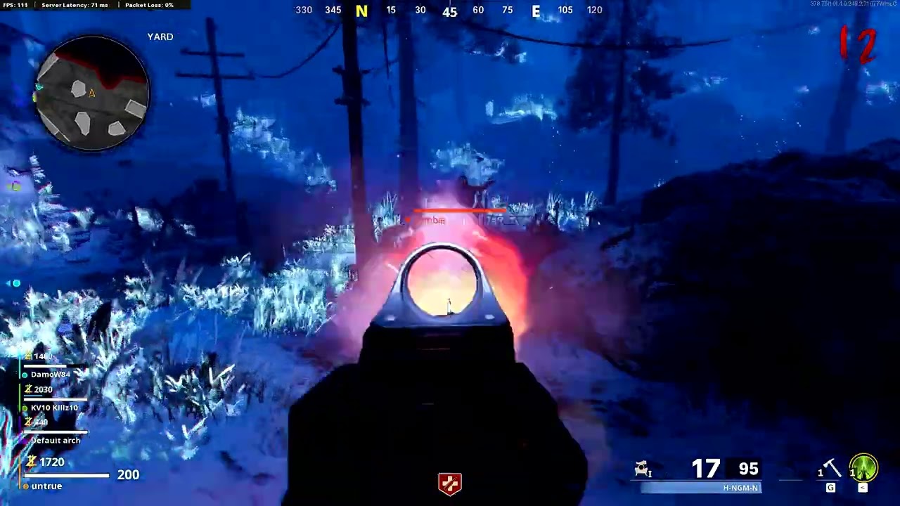 Aimtraining in Zombies because I am down bad