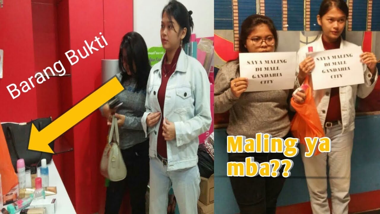 Miris Banget Cantik cantik jadi maling