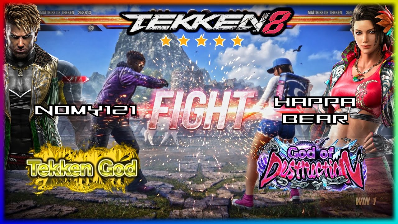 TEKKEN 8 Replays Stars - EDDY ( Tekken God ) VS AZUCENA ( God of Destruction ) - High Level Gameplay