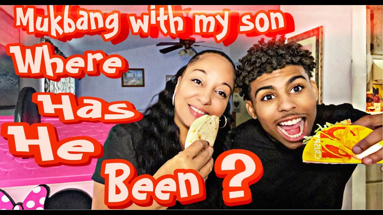 Mukbang Q and A with my son Damaury