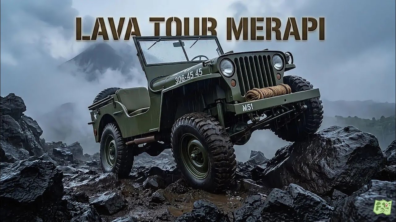 Naik Jeep di Lava Tour Merapi Itu Luar Biasa❗Ini Alasannya